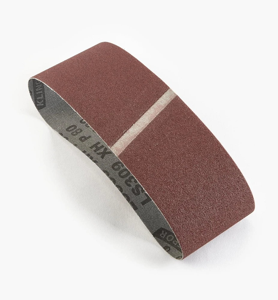 3" × 21" Premium-Quality Sanding Belts