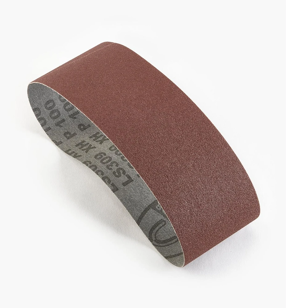 3" × 21" Premium-Quality Sanding Belts