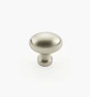 Simple Cast Oval Knob