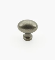 Simple Cast Oval Knob