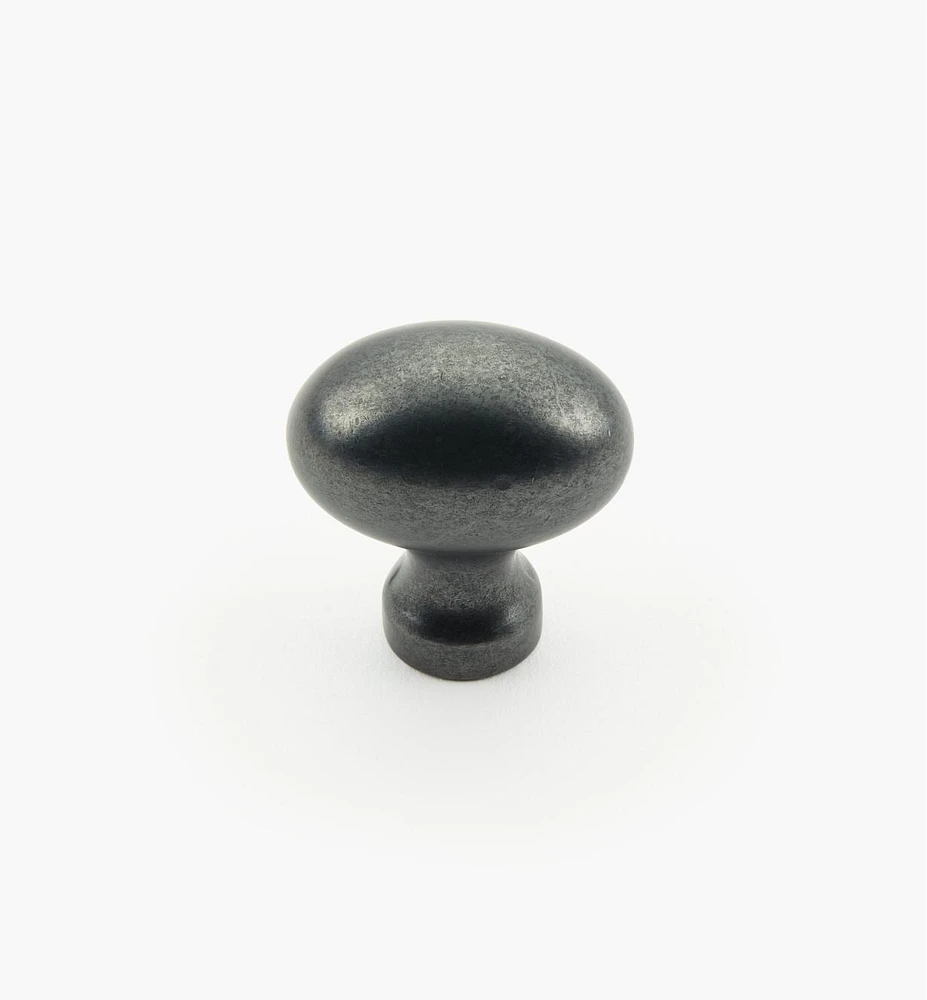 Simple Cast Oval Knob