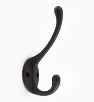 Traditional Double Coat Hook