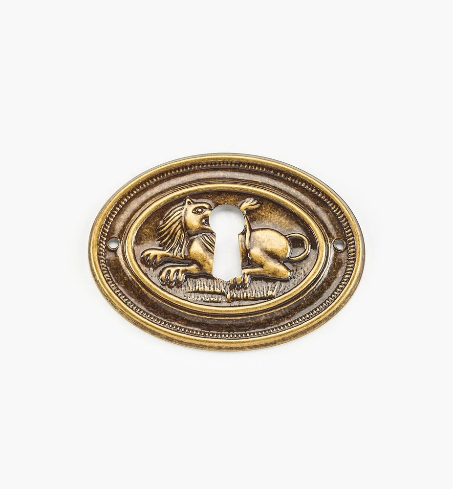 Lion Plate Escutcheon