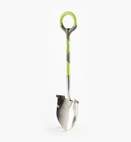 Radius Ergonomic Stainless-Steel Shovel