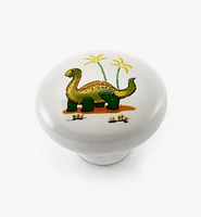 Ceramic Dinosaur Knob