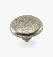 Simple Pewter Mushroom Knob