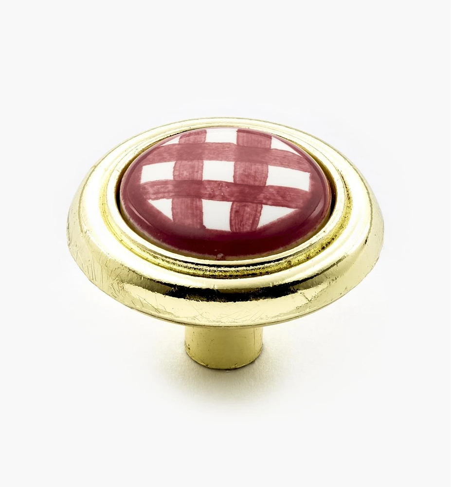 Brass/Ceramic Knobs