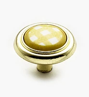 Brass/Ceramic Knobs