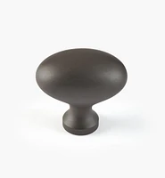 Bronzed Oval Knob