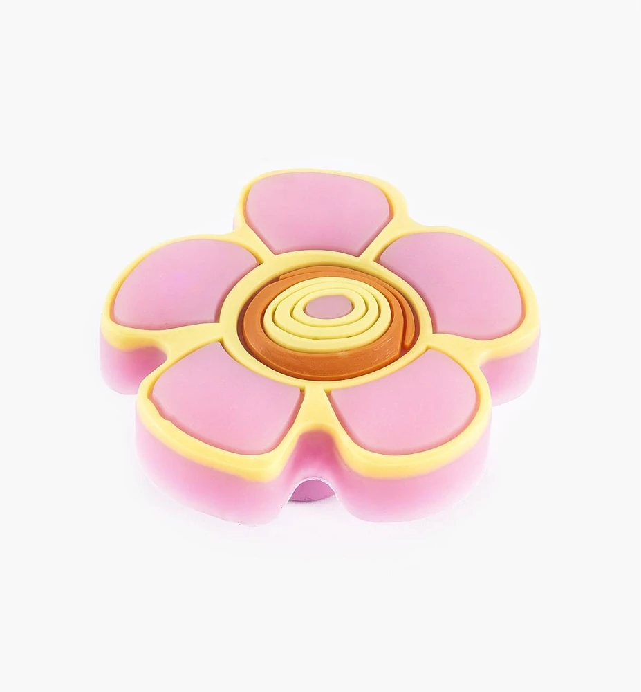 Boutons fleur en silicone pour enfants