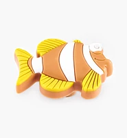 Bouton poisson-clown en silicone pour enfants