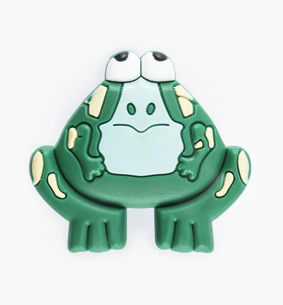 Bouton grenouille en silicone pour enfants