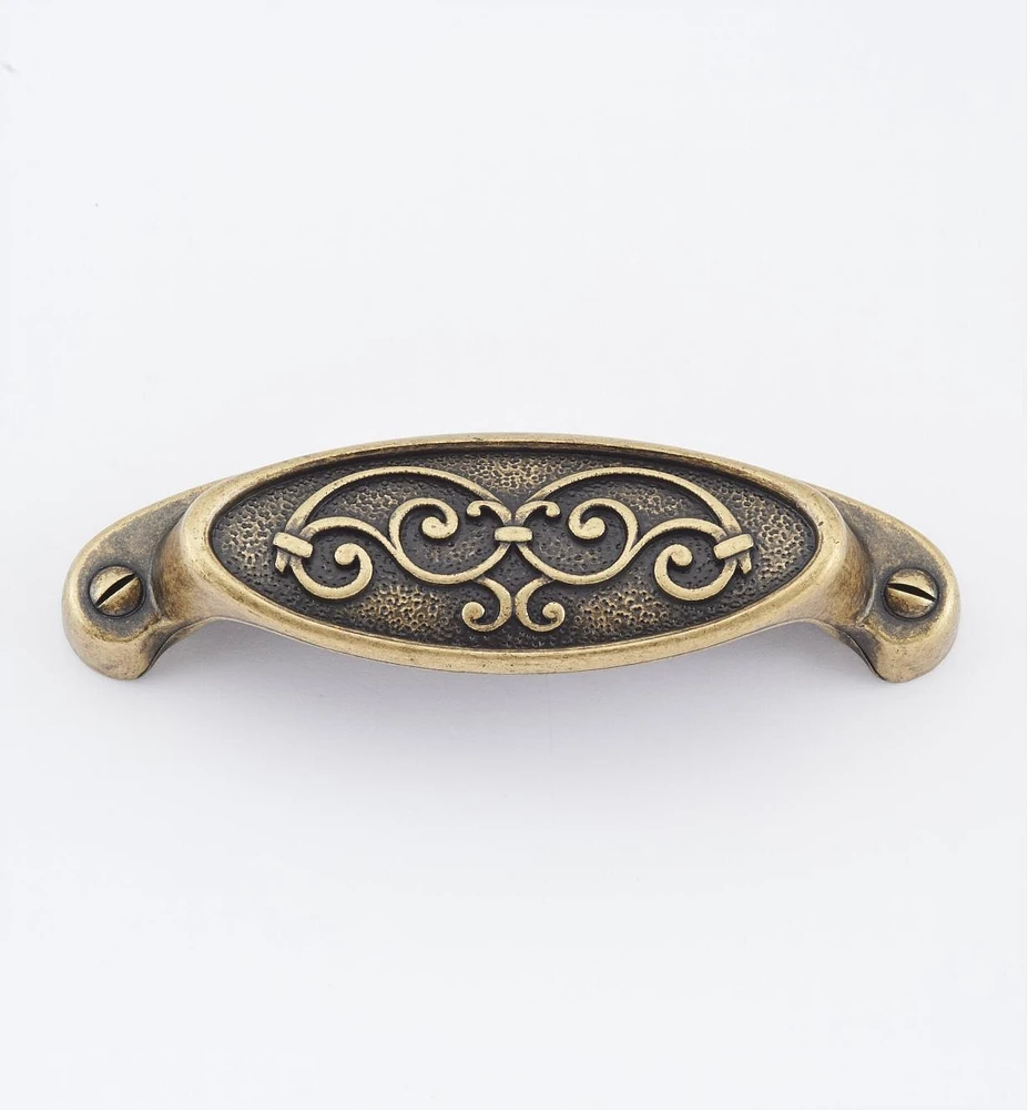 Filigree Oval Shell Pulls