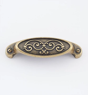 Filigree Oval Shell Pulls