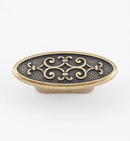 Filigree Oval Knob