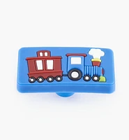 Bouton train en silicone pour enfants