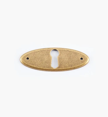 Oval Plate Escutcheon