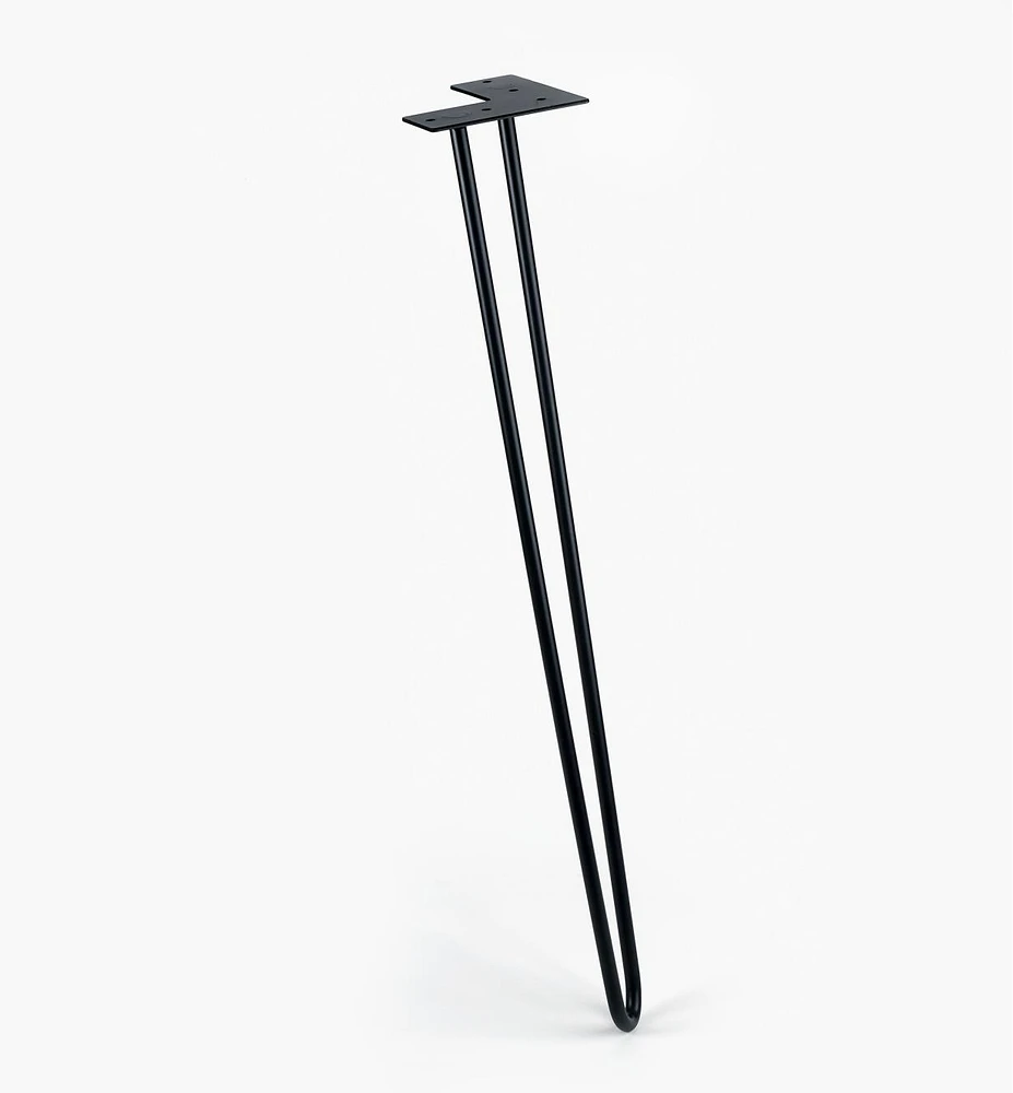 28" Steel Hairpin Leg