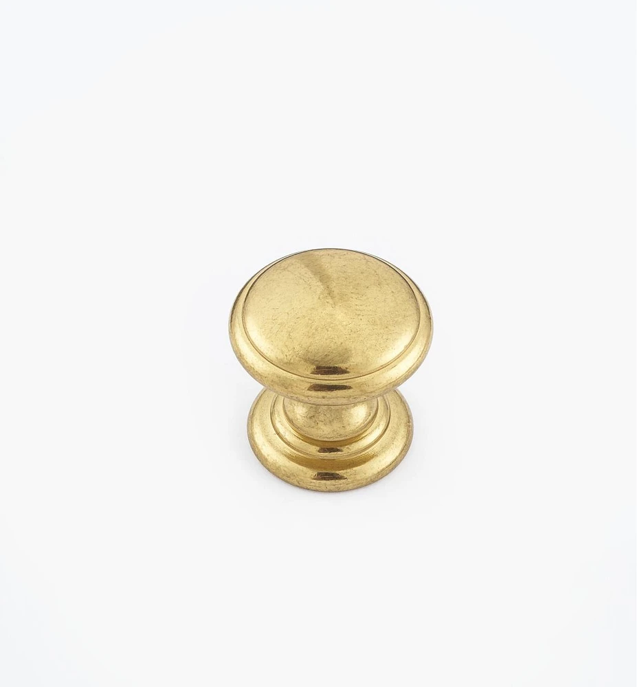 Turned Brass Knobs