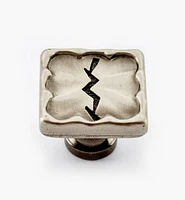 Cast Modern Satin Electro-Black Square Knob