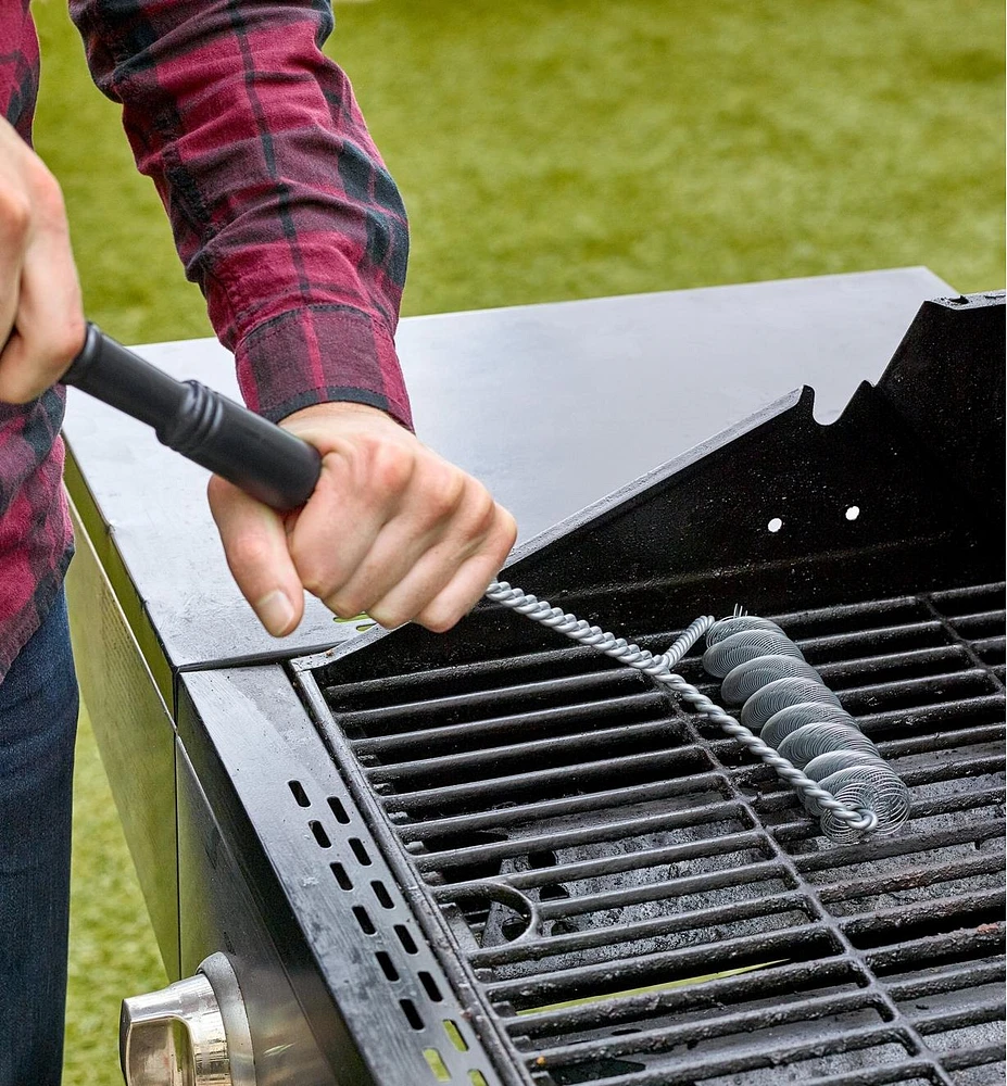 Brosse sans soies pour barbecue