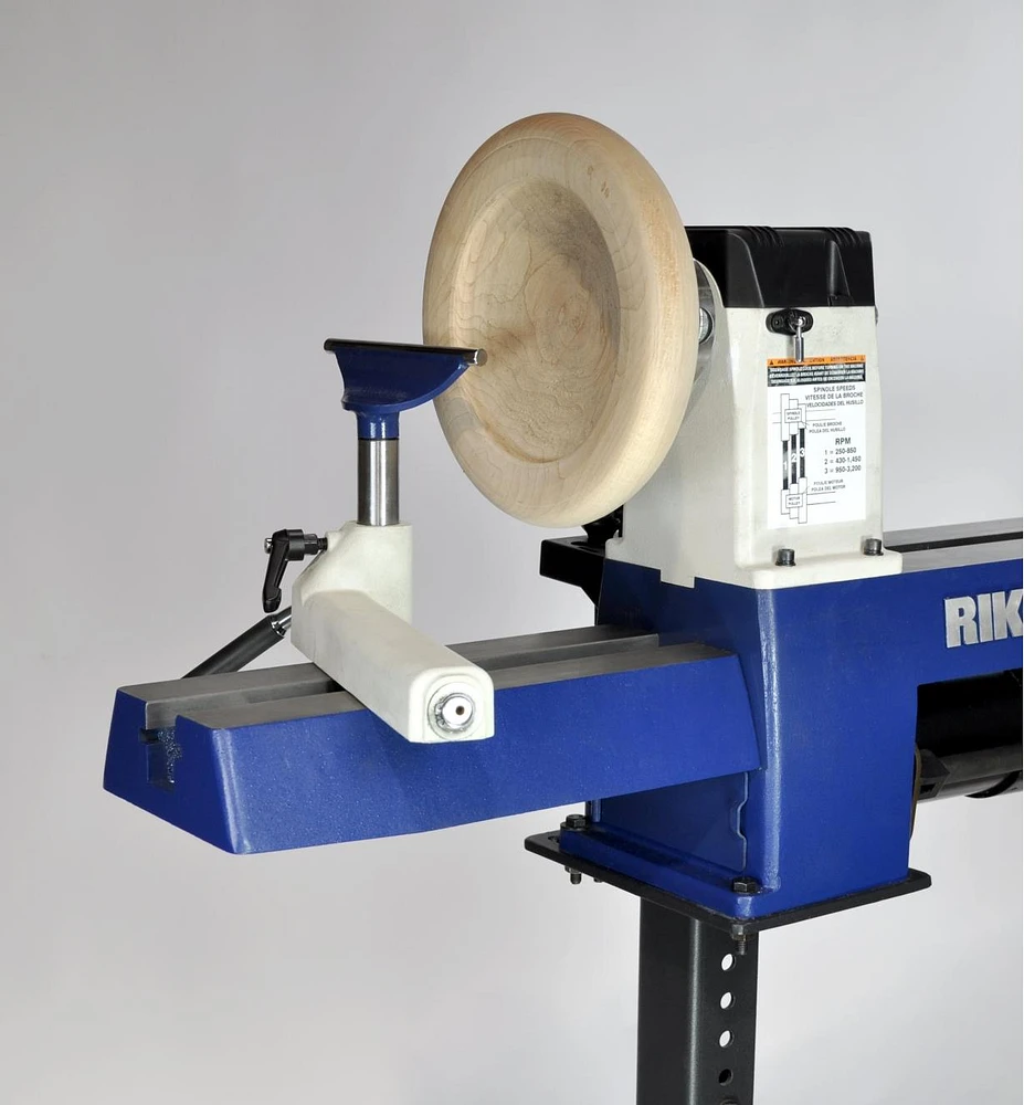 Rikon 12" × 16 1/2" Midi Lathe (70-150VSR)