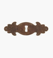 Steel Plate Keyhole Escutcheons