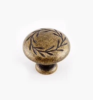 Inspirations Leaf Motif Knobs