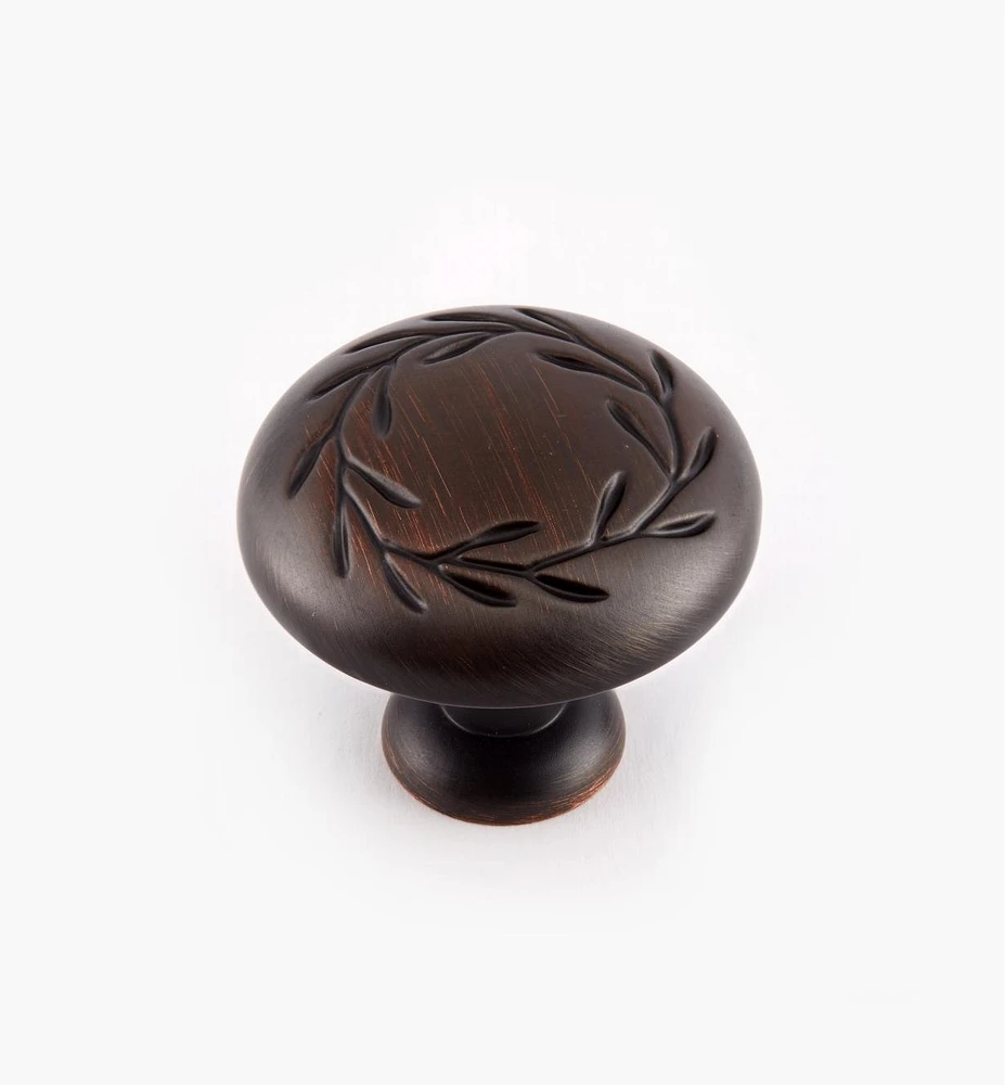 Inspirations Leaf Motif Knobs