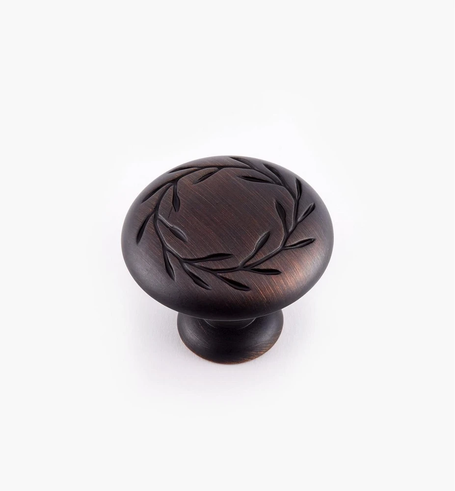 Inspirations Leaf Motif Knobs