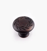 Inspirations Leaf Motif Knobs