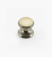 Bevelled Brass Round Knobs