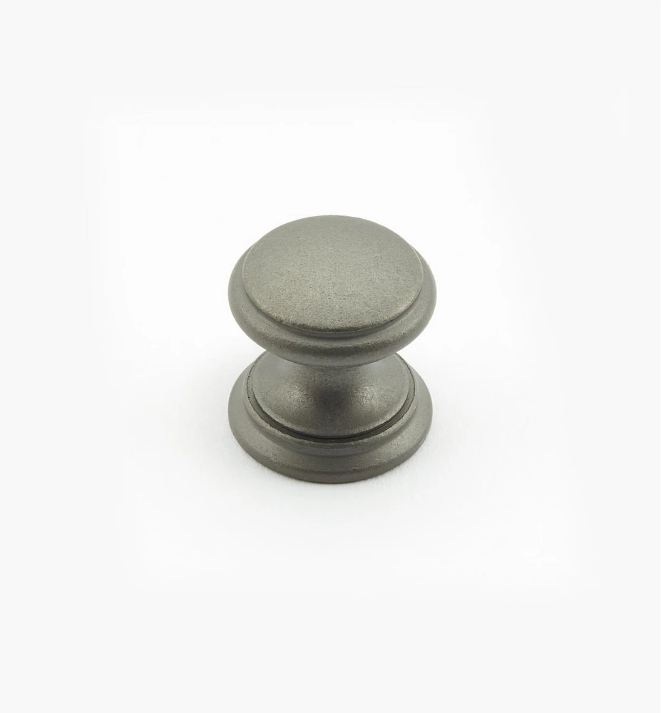 Bevelled Brass Round Knobs