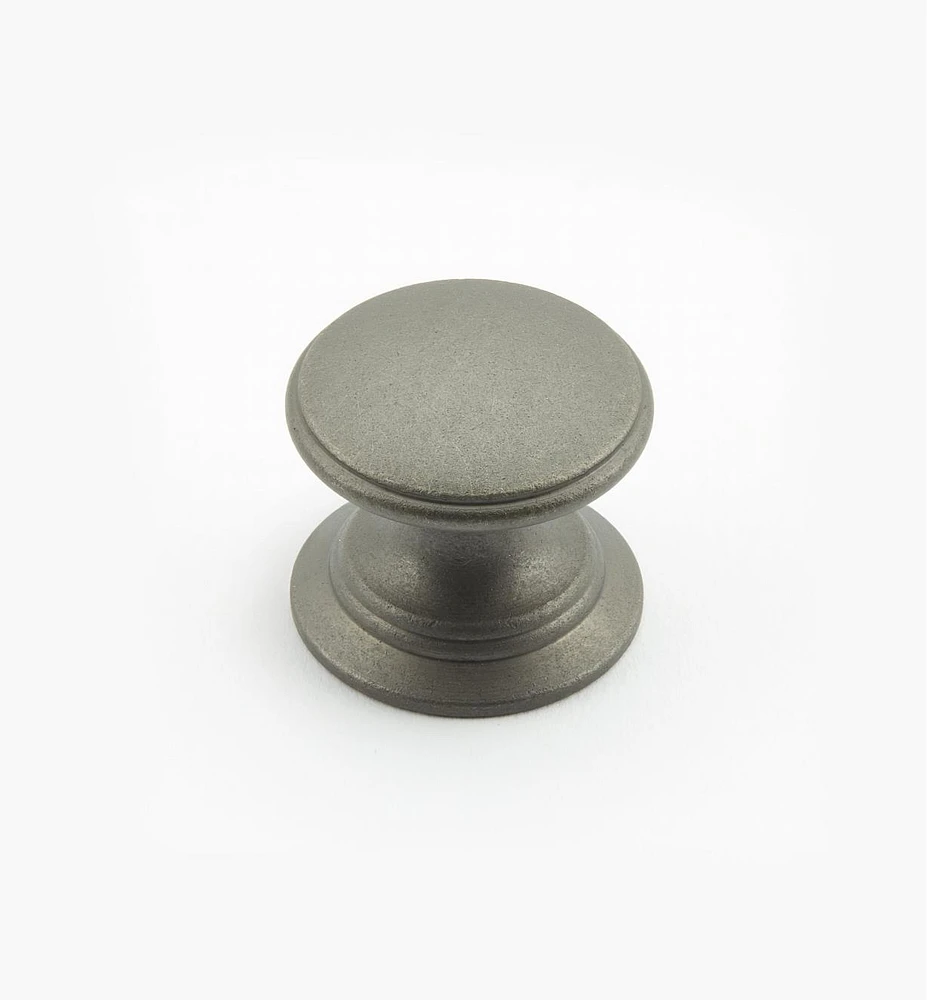 Bevelled Brass Round Knobs