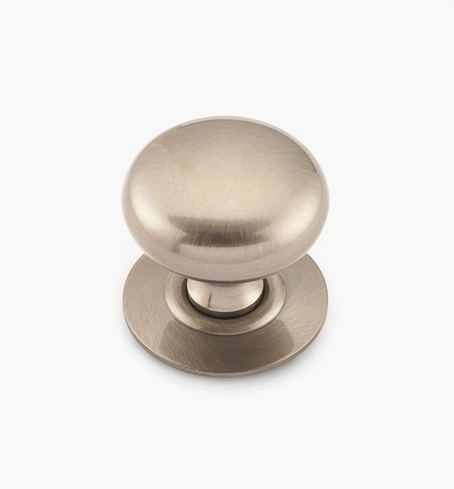 Hollow Brass Knobs with Escutcheons