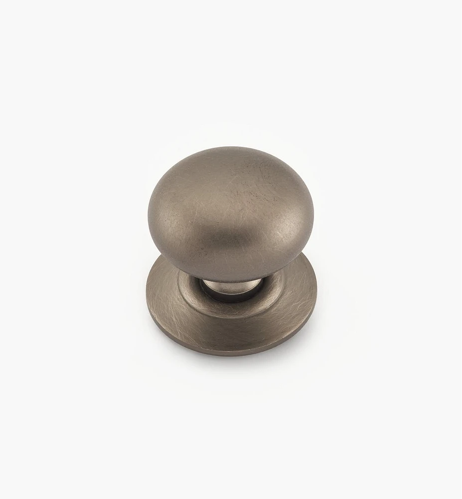 Hollow Brass Knobs with Escutcheons