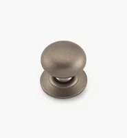 Hollow Brass Knobs with Escutcheons