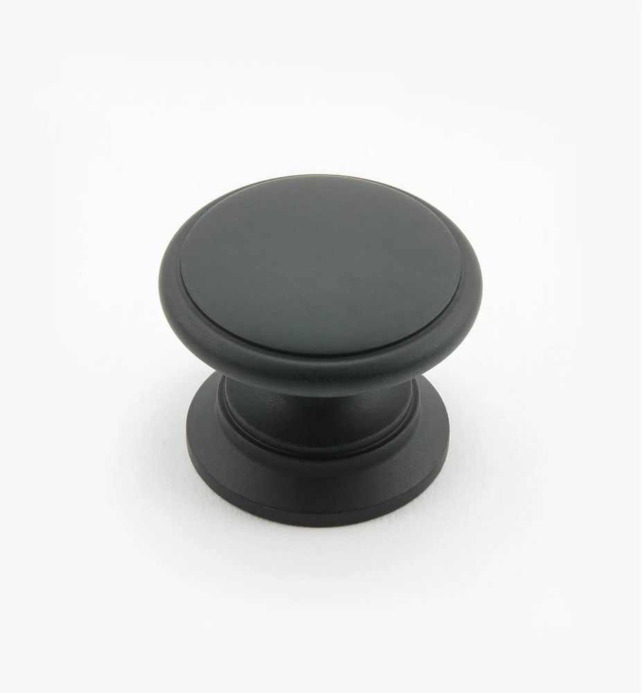 Bevelled Brass Round Knobs