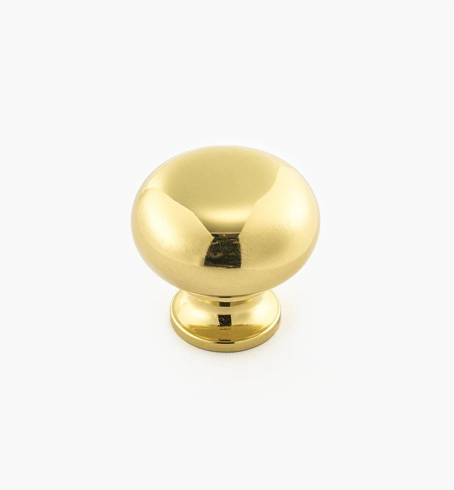 Cast Brass Domed Knob