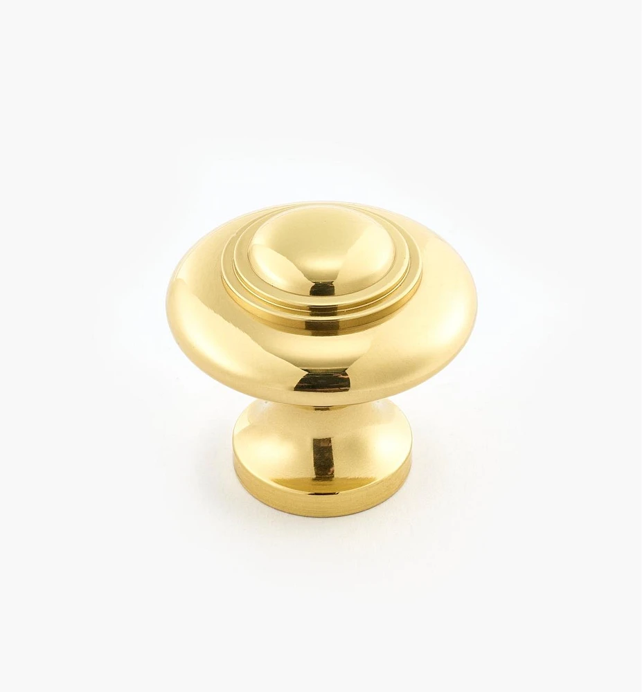 Cast Brass Ring Knob