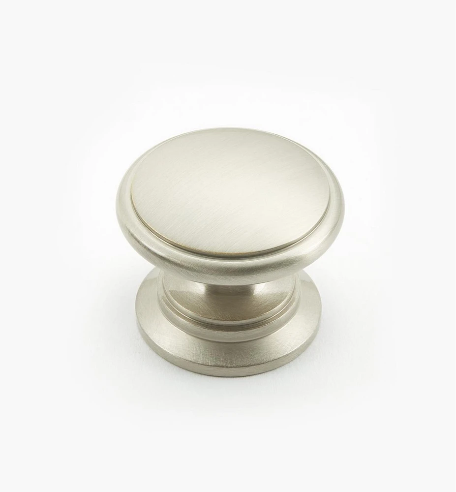 Bevelled Brass Round Knobs