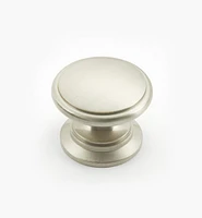 Bevelled Brass Round Knobs