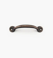 4" Cast Brass Oval-Post Utility Handle