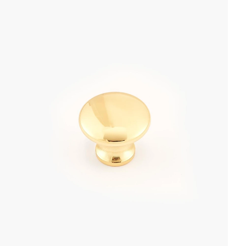 Forged Brass Flat Knobs