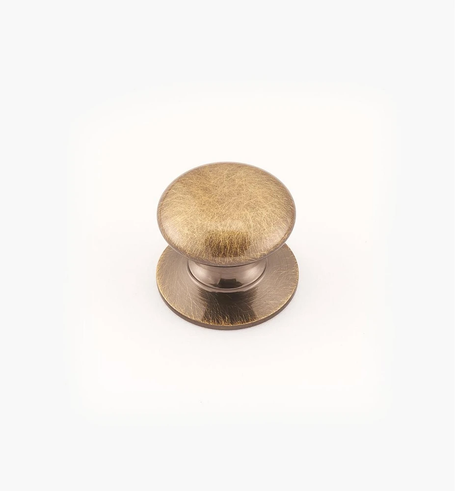 Forged Brass Flat Knobs