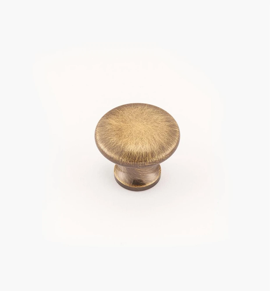 Forged Brass Flat Knobs