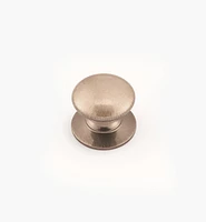 Forged Brass Flat Knobs