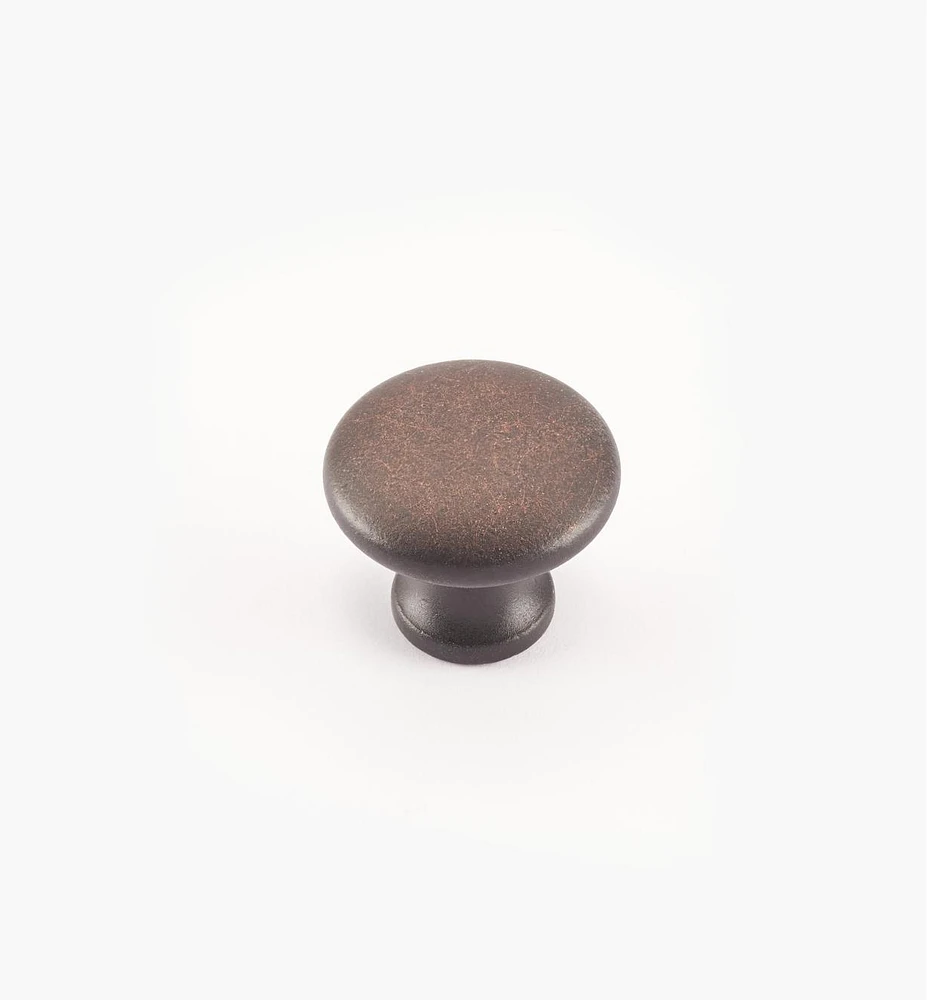 Forged Brass Flat Knobs