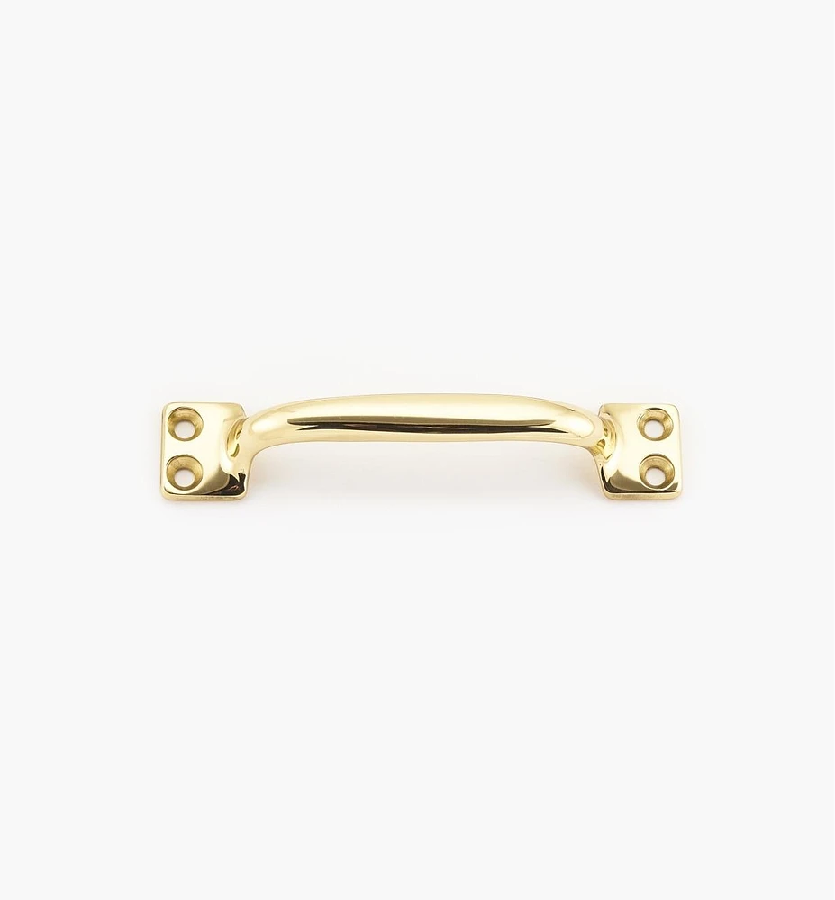 Cast Brass Rectangular-Post Utility Handles