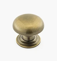 Turned Brass Domed Knobs